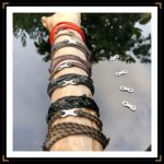 Zattaches multicolores cadre