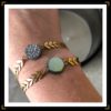 Bracelet Zauthentiques dore duo