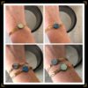 Bracelet Zauthentiques dore recto verso
