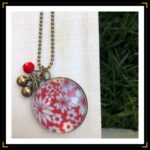 collier liberty bronze rouge