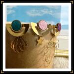 Boucle art deco cuir